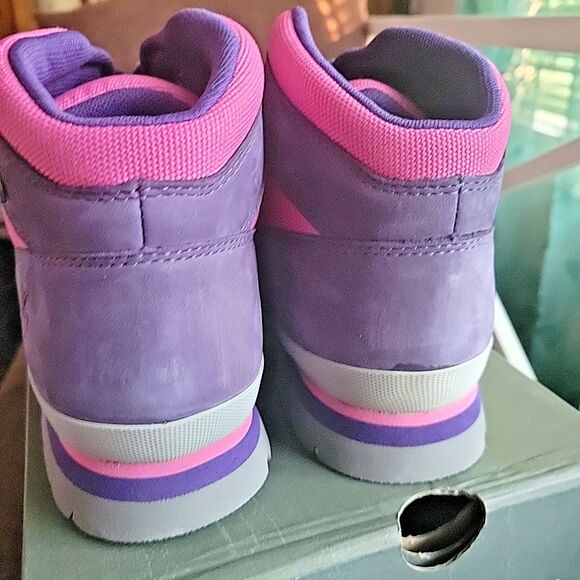 Timberland Boots Junior Girls Size 5.5 M Purple Pink Waterproof Snow - NEW - Picture 3 of 8
